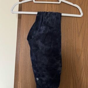 Blue Tie-Dye Leggings